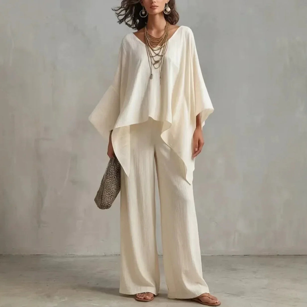 Casey Relaxed Flowy Wide Leg Set