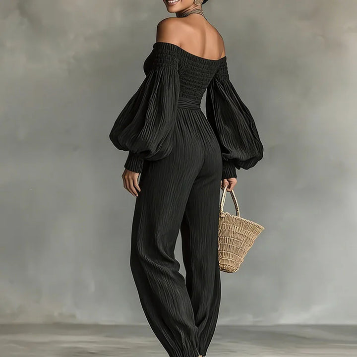 Evona Off Shoulder Jumpsuit