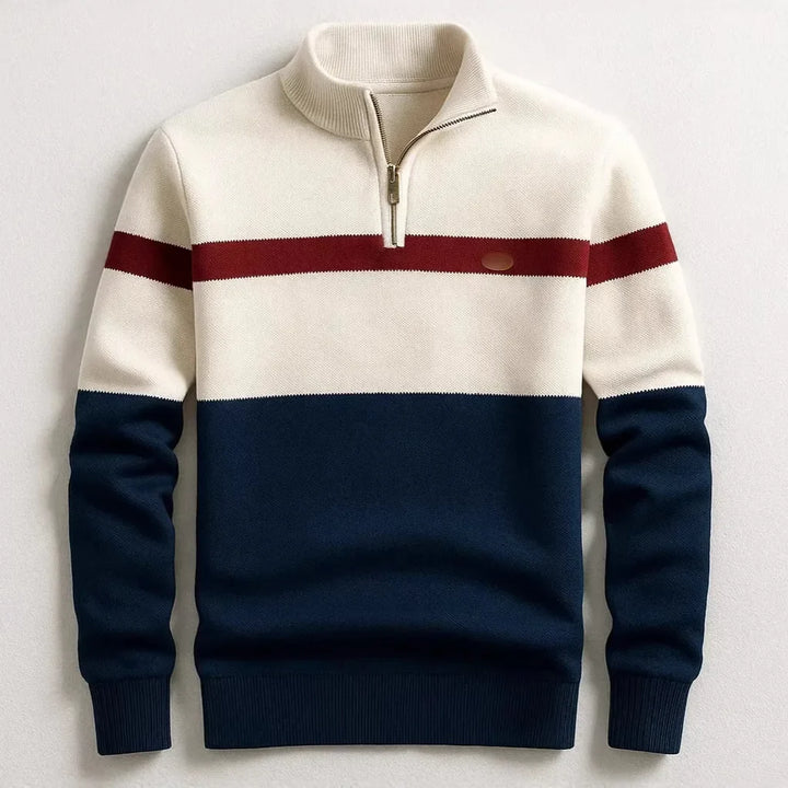 Declan Quarter Zip Sweater