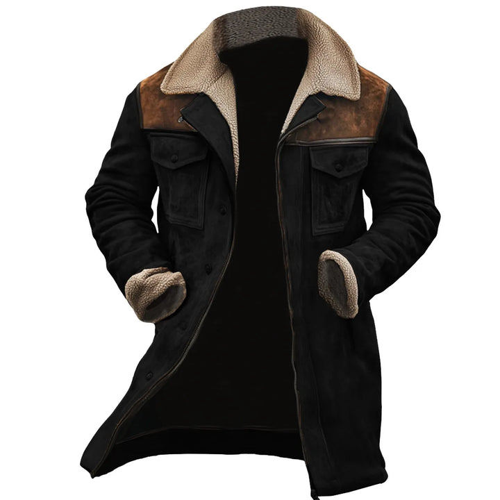 Grady Shearling Collar Coat