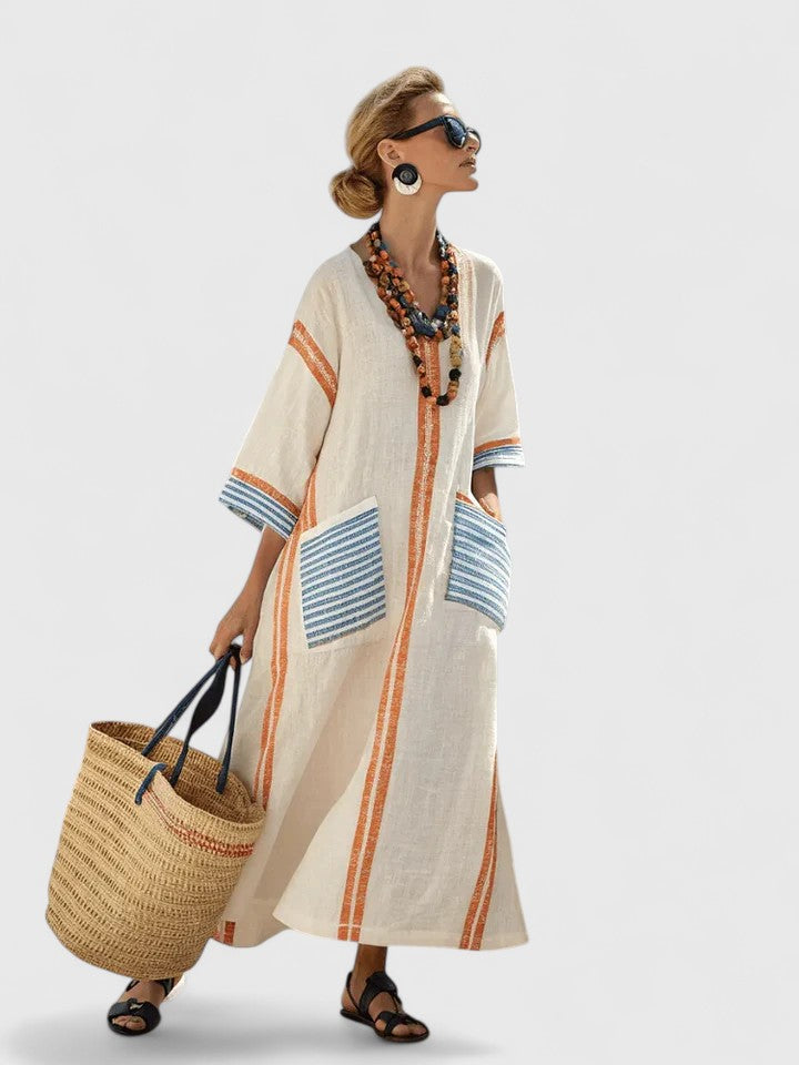 Yasmine Elegant Maxi Dress
