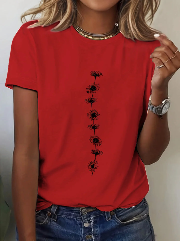 Elorina Sunflower Graphic Tee