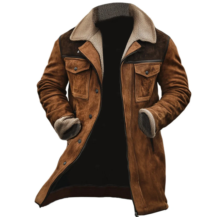 Grady Shearling Collar Coat