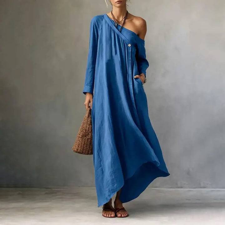 Calyra One Shoulder Maxi Dress
