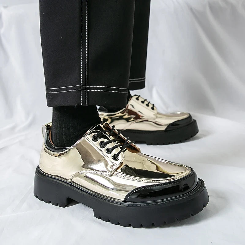 Callum Platform Oxford Shoes