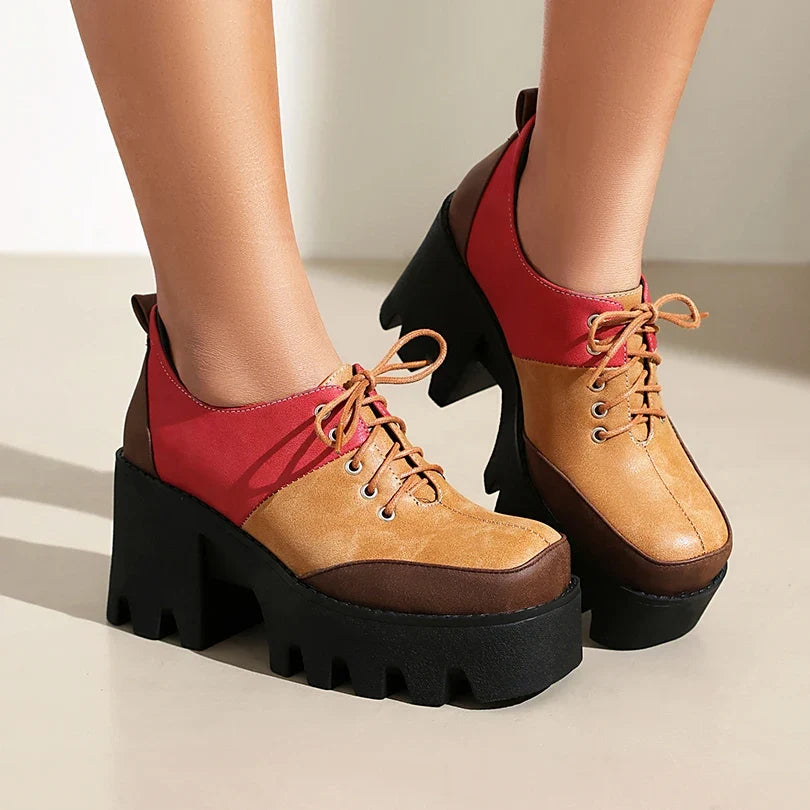 Delphi Platform Lace-Up Shoe