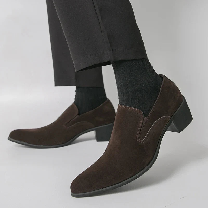 Duncan Suede Dress Loafers