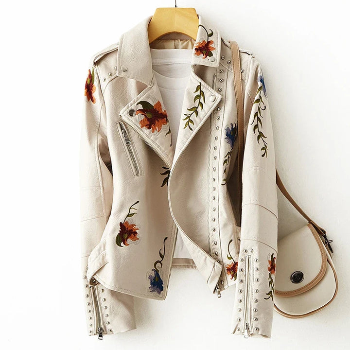 Quinn Studded Leather Jacket