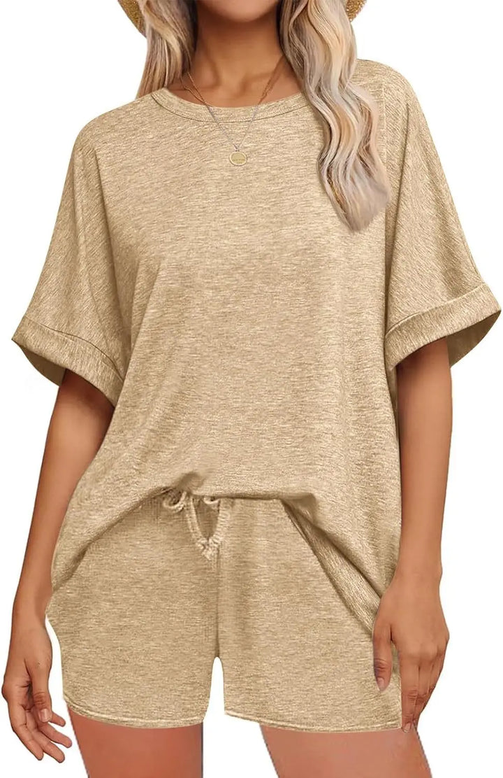 Evelique Casual Lounge Shorts Set