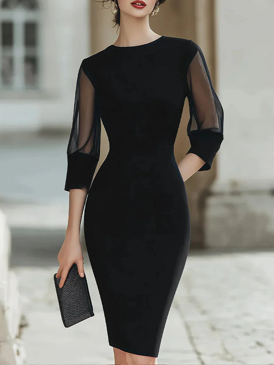 Mariselle Semi Formal Midi Dress