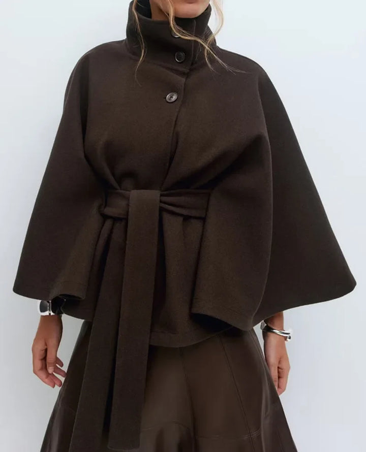 Fenella Belted Cape Jacket