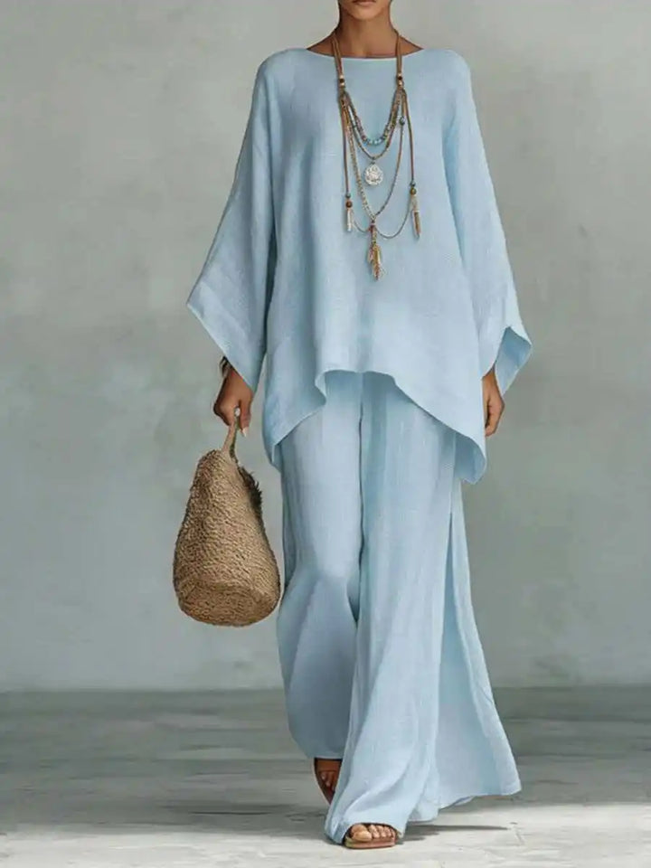 Katherine Linen Two Piece Set