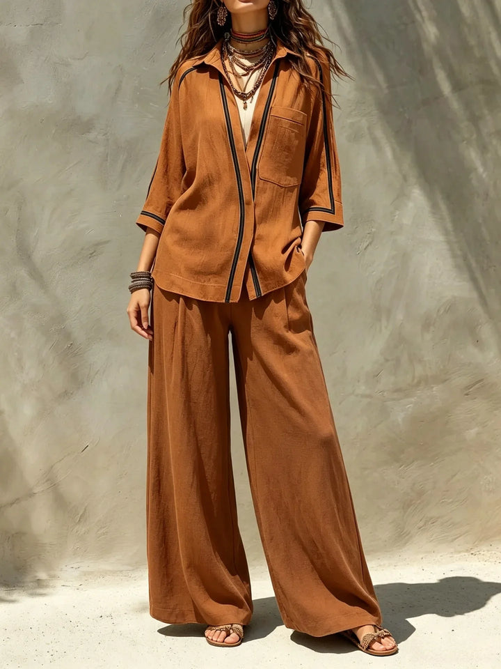 Elaina Casual Relaxed Co-Ord Set