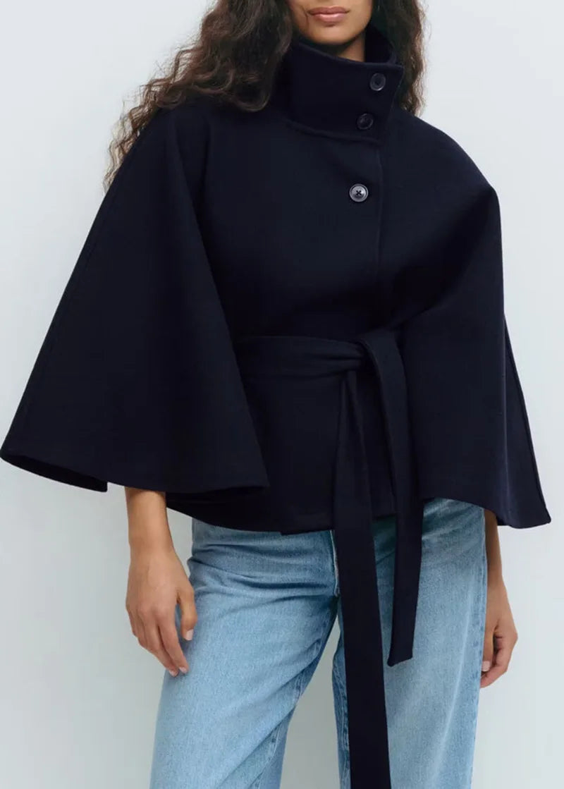 Fenella Belted Cape Jacket