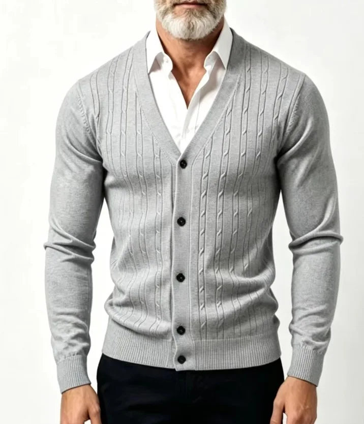 Emory Cable Knit Cardigan