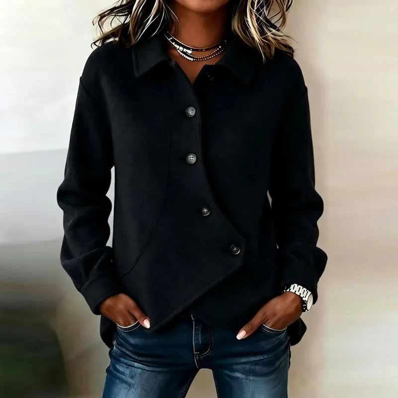 Ainsley Velvet Button Jacket