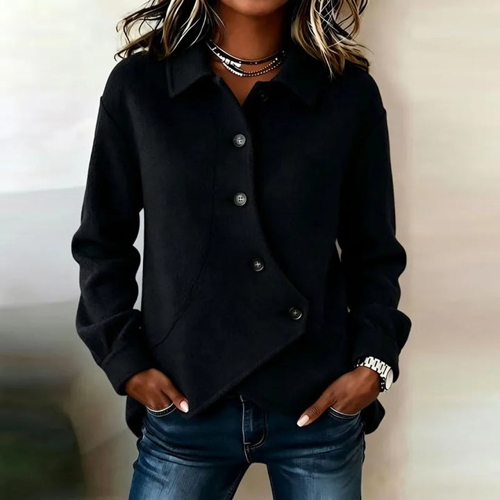 Ainsley Velvet Button Jacket