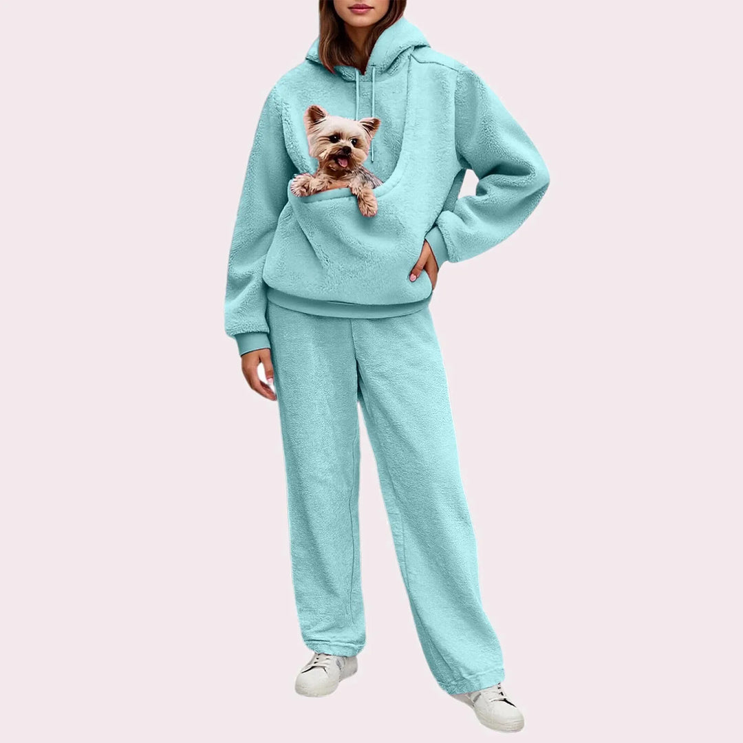 Ophira Pet Pocket Hoodie Set