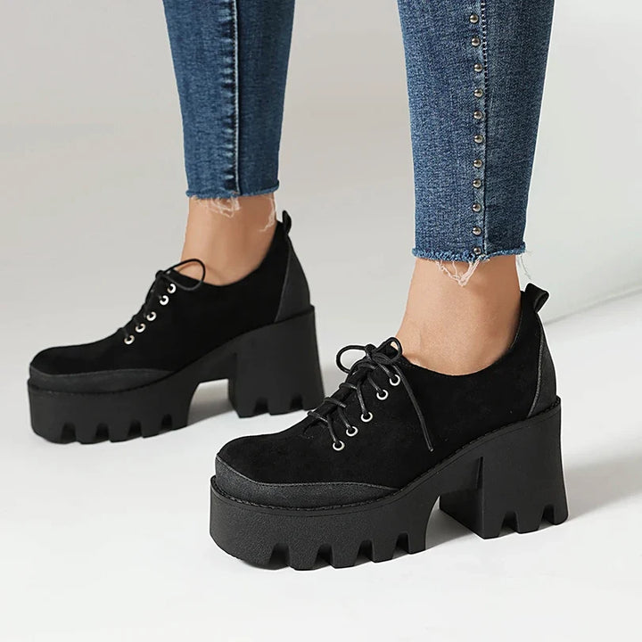 Delphi Platform Lace-Up Shoe
