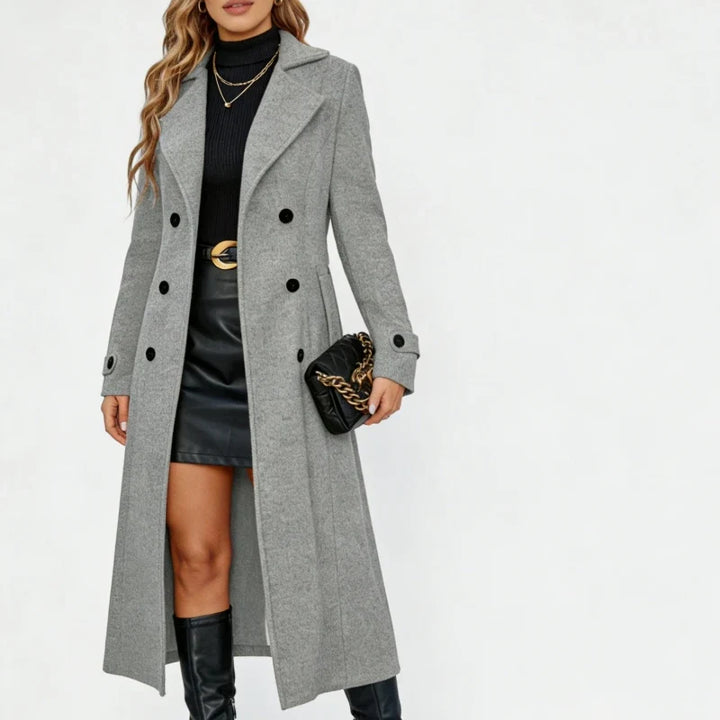 Beatrix Double Breasted Wool Coat