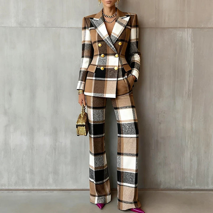 Margeaux Double Breasted Pantsuit