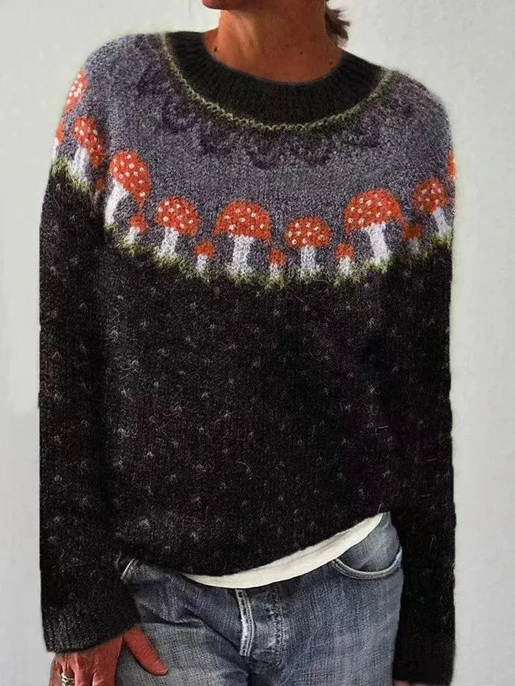 Wilhelmina Crew Neck Sweater