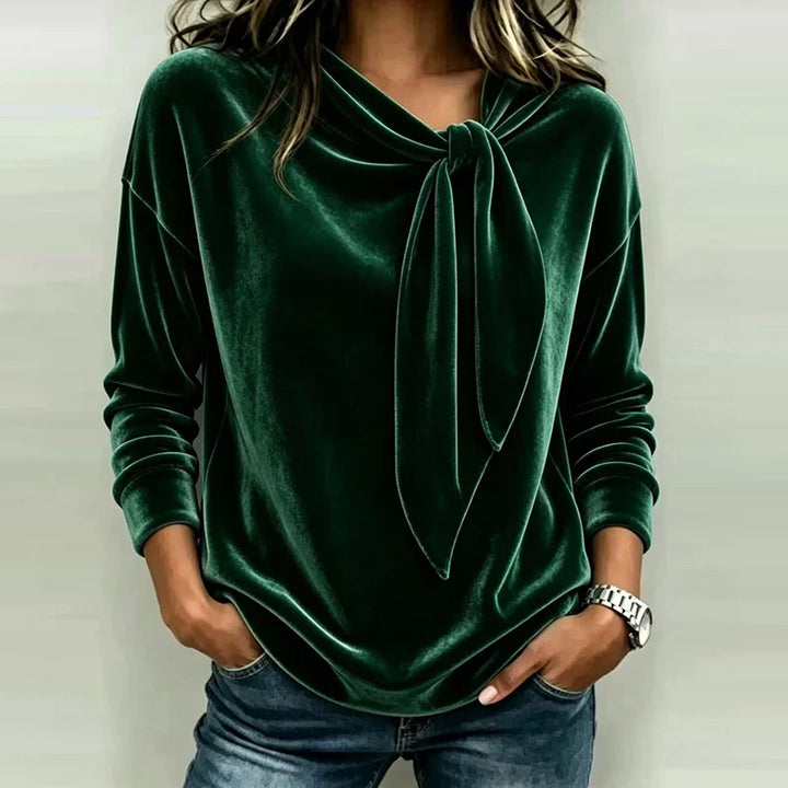 Marguerite Bow Neck Pullover