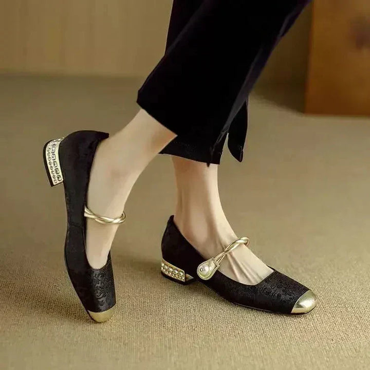 Raphaela Braided Strap Mary Janes