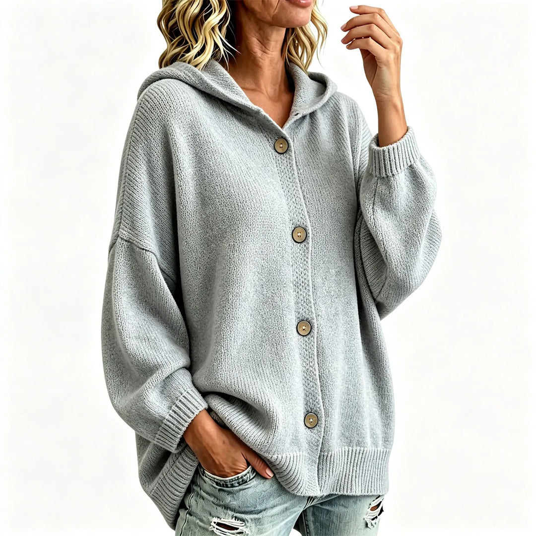 Rosalind Hooded Knit Cardigan