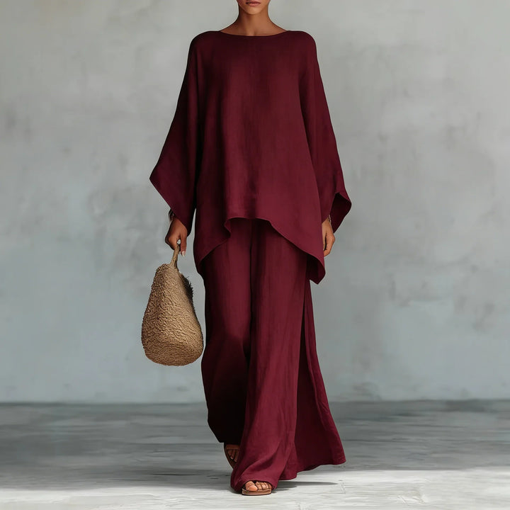 Katherine Linen Two Piece Set