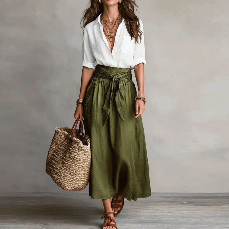 Paulina Linen Co-Ord Set
