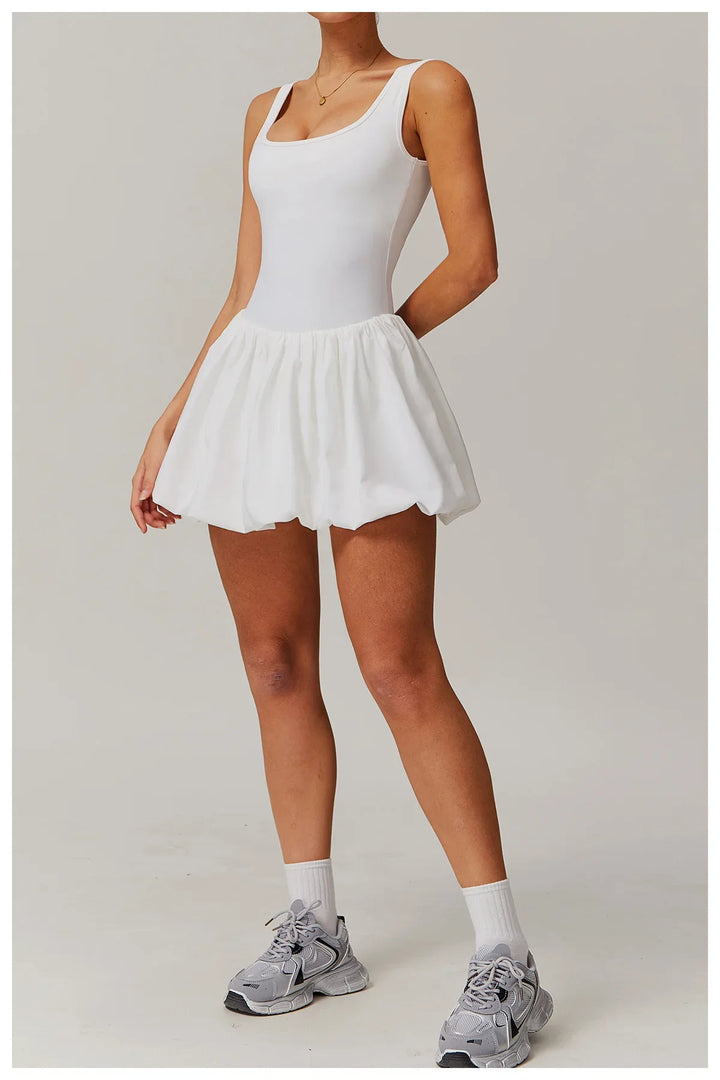 Clarisse Flattering Bubble Tennis Dress