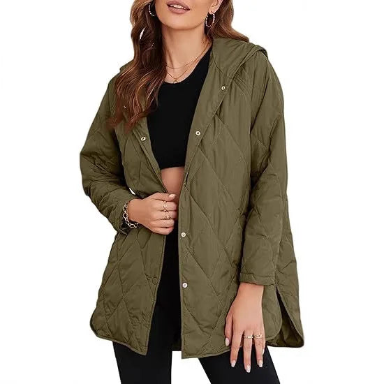 Merritt Quilted Hooded Jacket