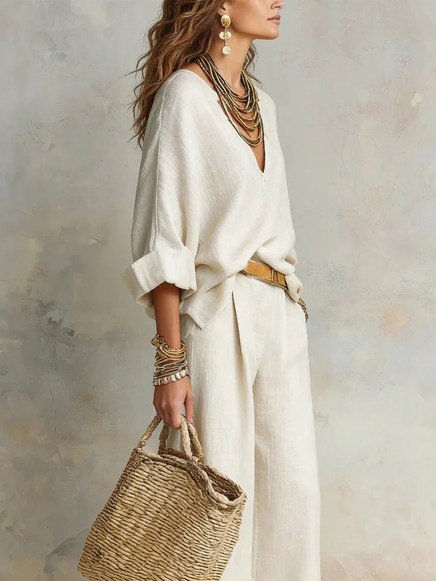 Liora Casual Comfortable Matching Set
