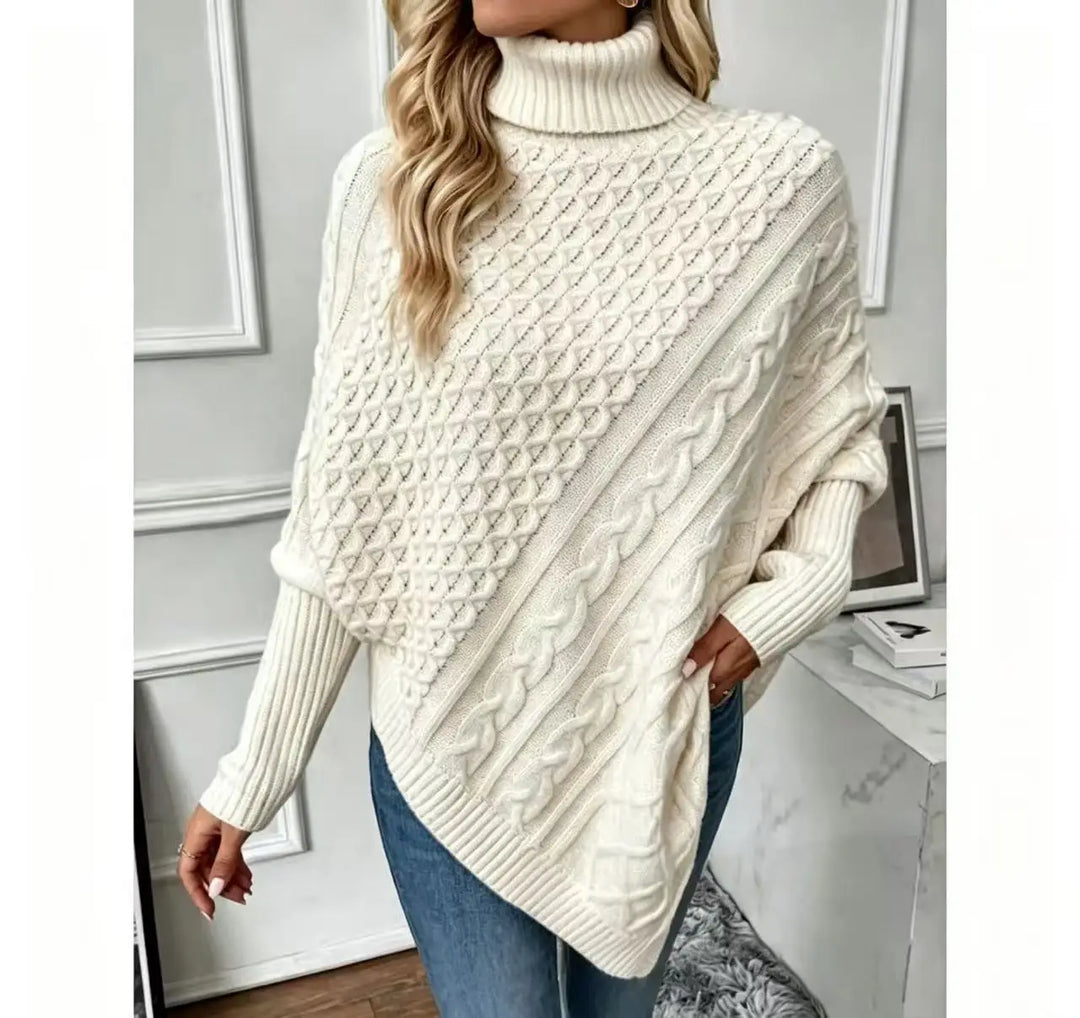 Guinevere Asymmetric Hem Sweater