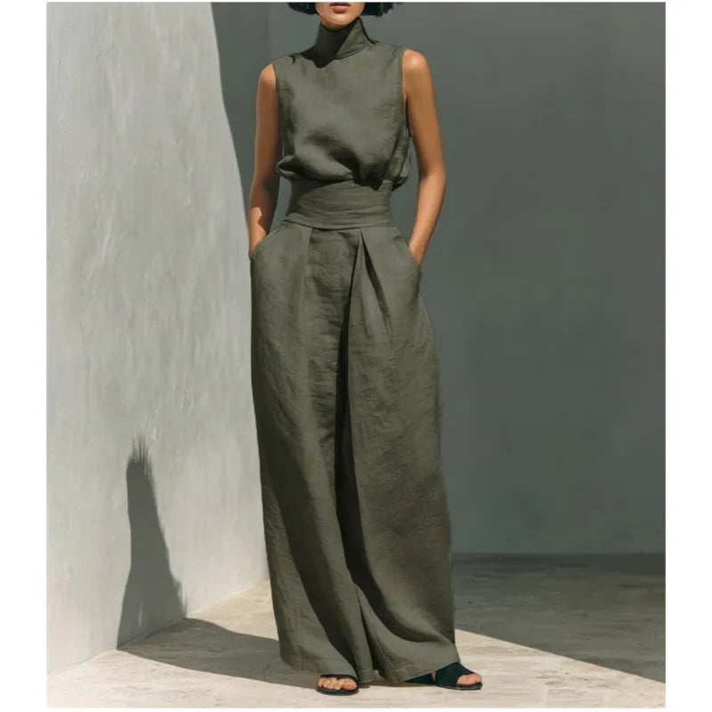 Elenor High Waist Jumpsuit