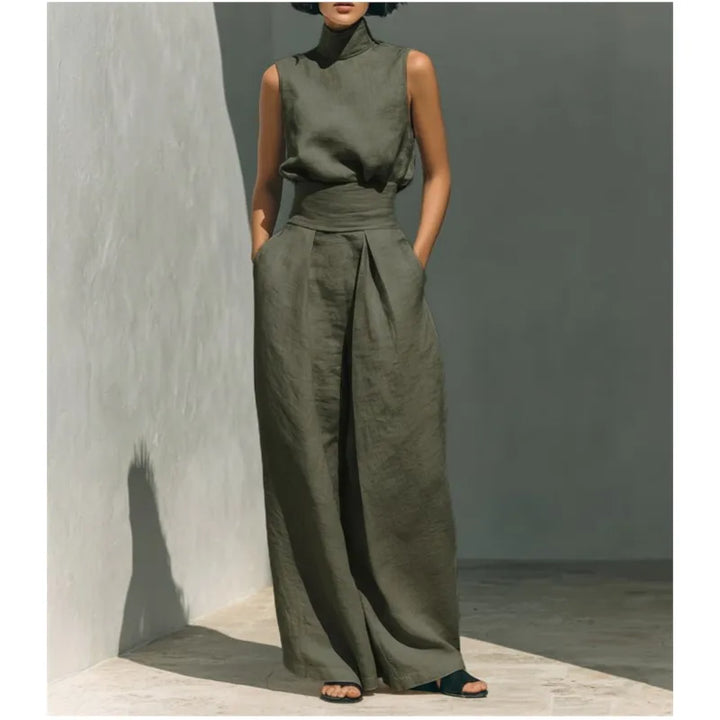 Elenor High Waist Jumpsuit