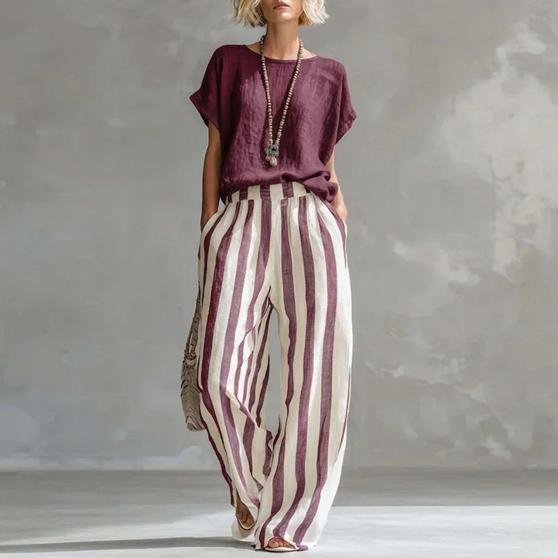 Claudia Linen Summer Set