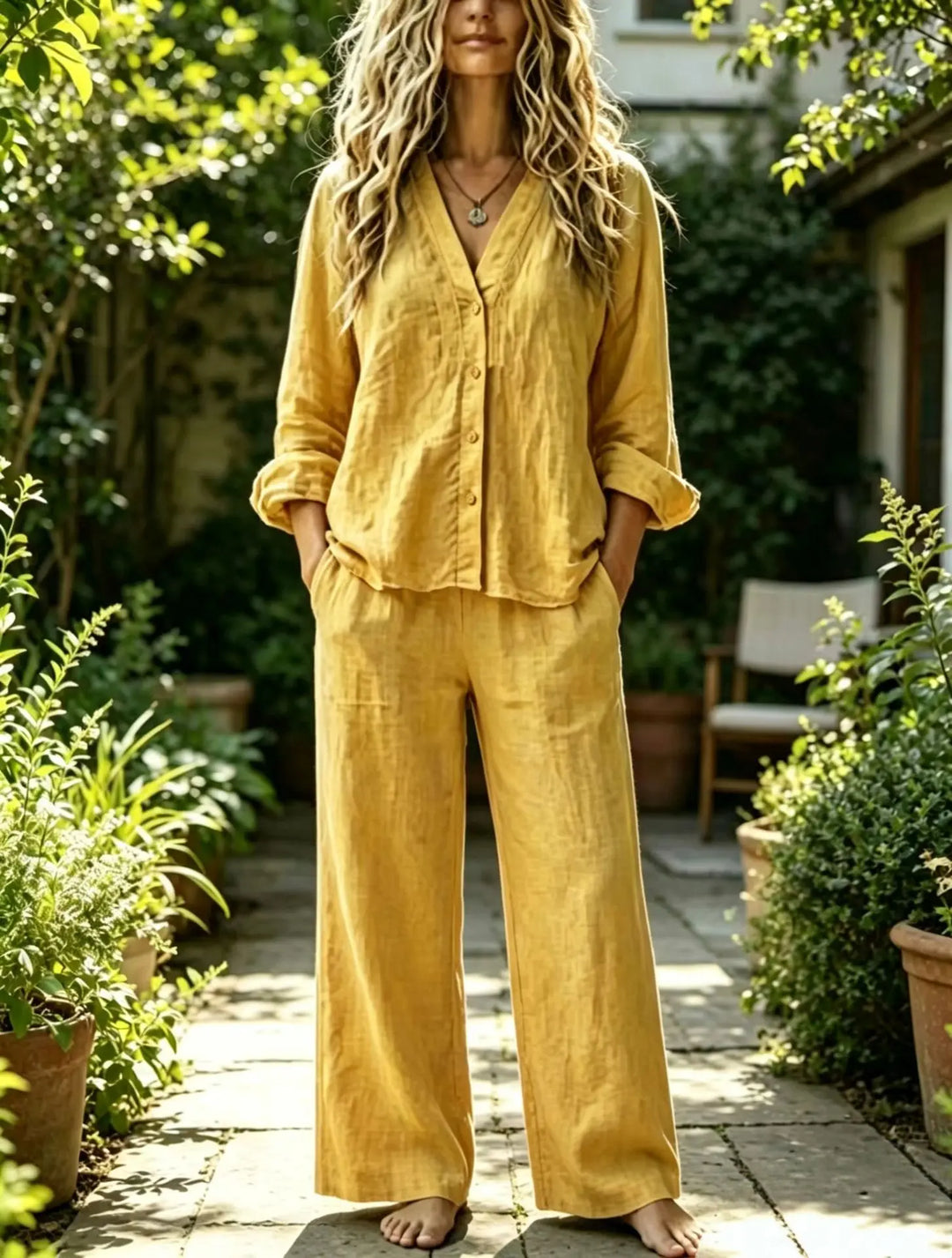 Tessa Relaxed Summer Two-Piece Set