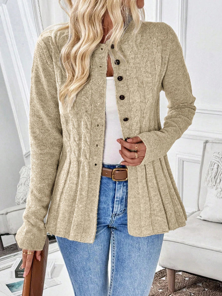 Marisol Cable Knit Cardigan