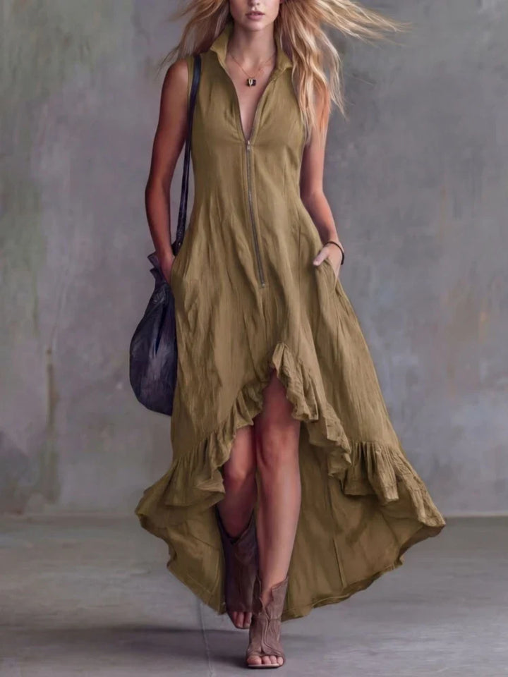 Nariisa Sleeveless Maxi Dress