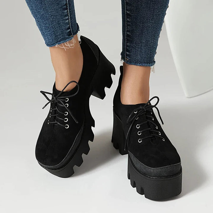 Delphi Platform Lace-Up Shoe