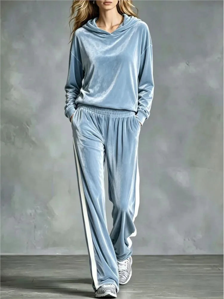 Lenora Relaxed Hooded Matching Set
