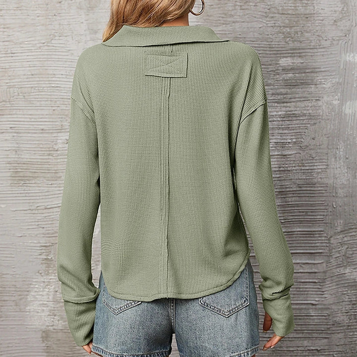 Sienna Waffle Knit top