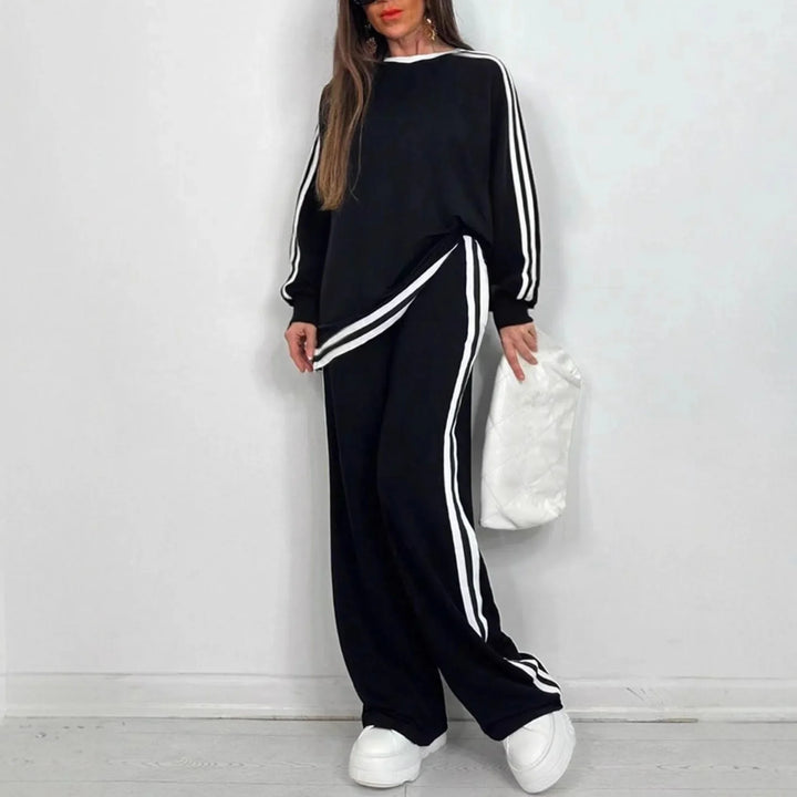 Madina Sports Stripe Lounge Set