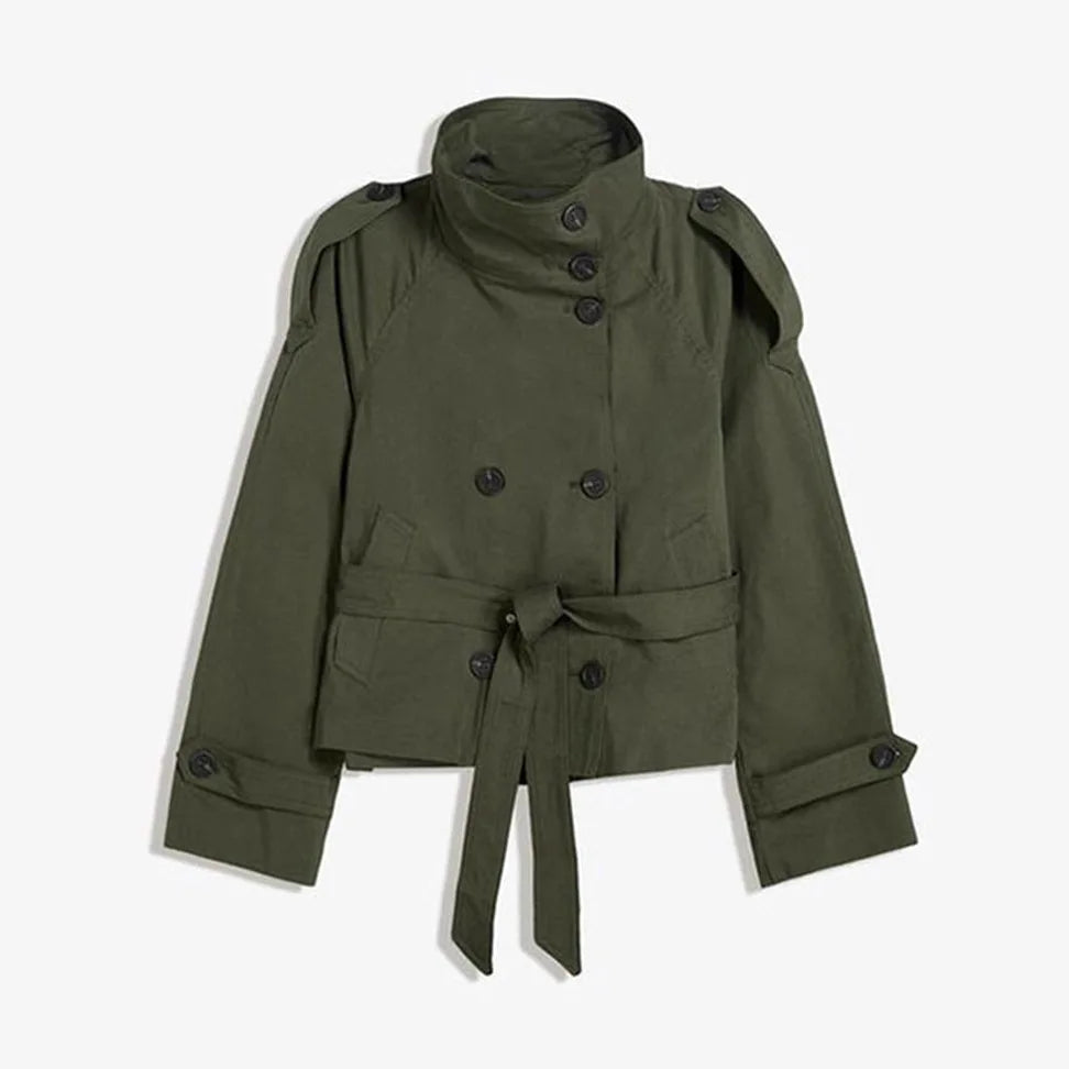 Maeve Short Trench Jacket