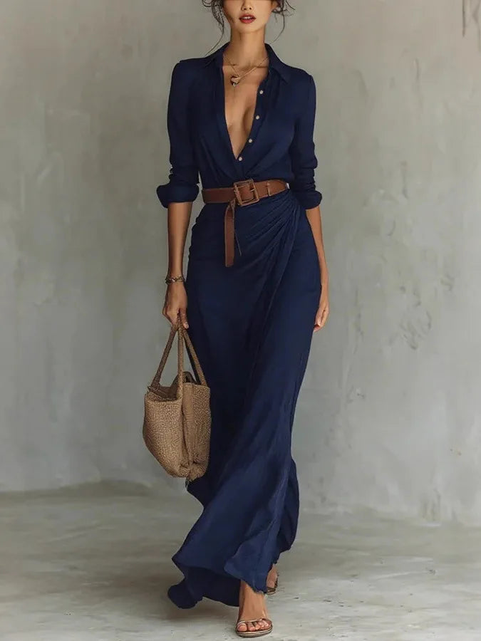 Kaylee Wrap Maxi Dress