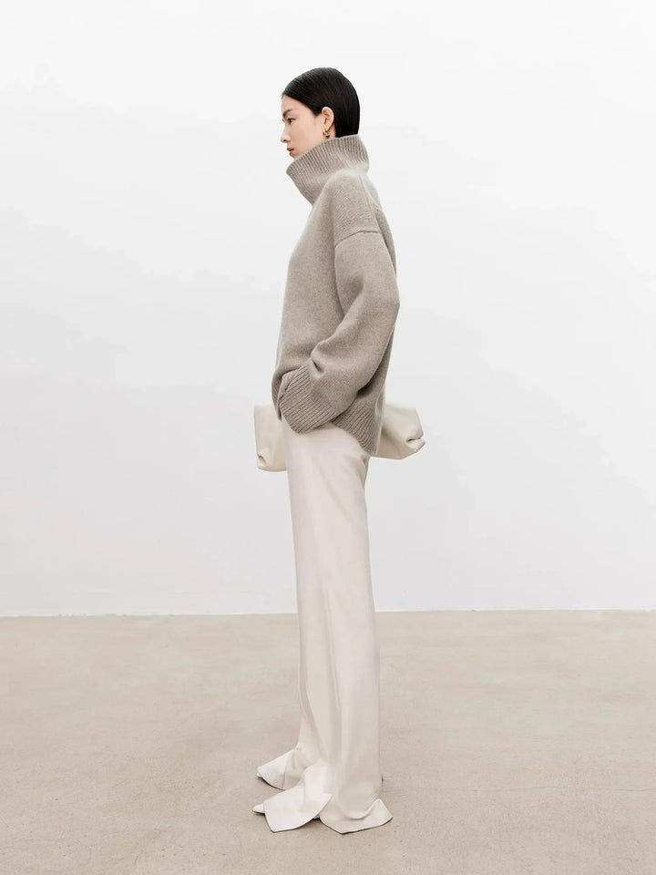 Marisla Turtleneck Cashmere Pullover