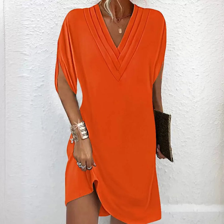Noelle Batwing Relaxed Mini Dress