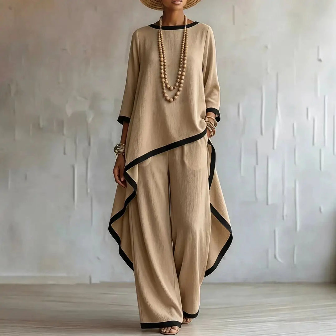 Catelyn Asymmetrical Two-Piece Set